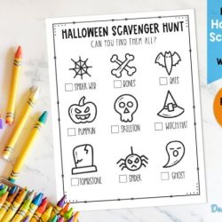 The business of halloween scavenger hunt answer key